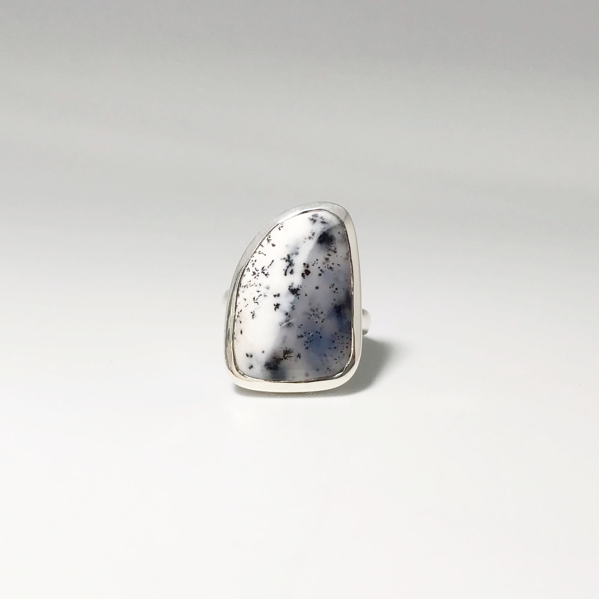 Dendritic Opal Ring