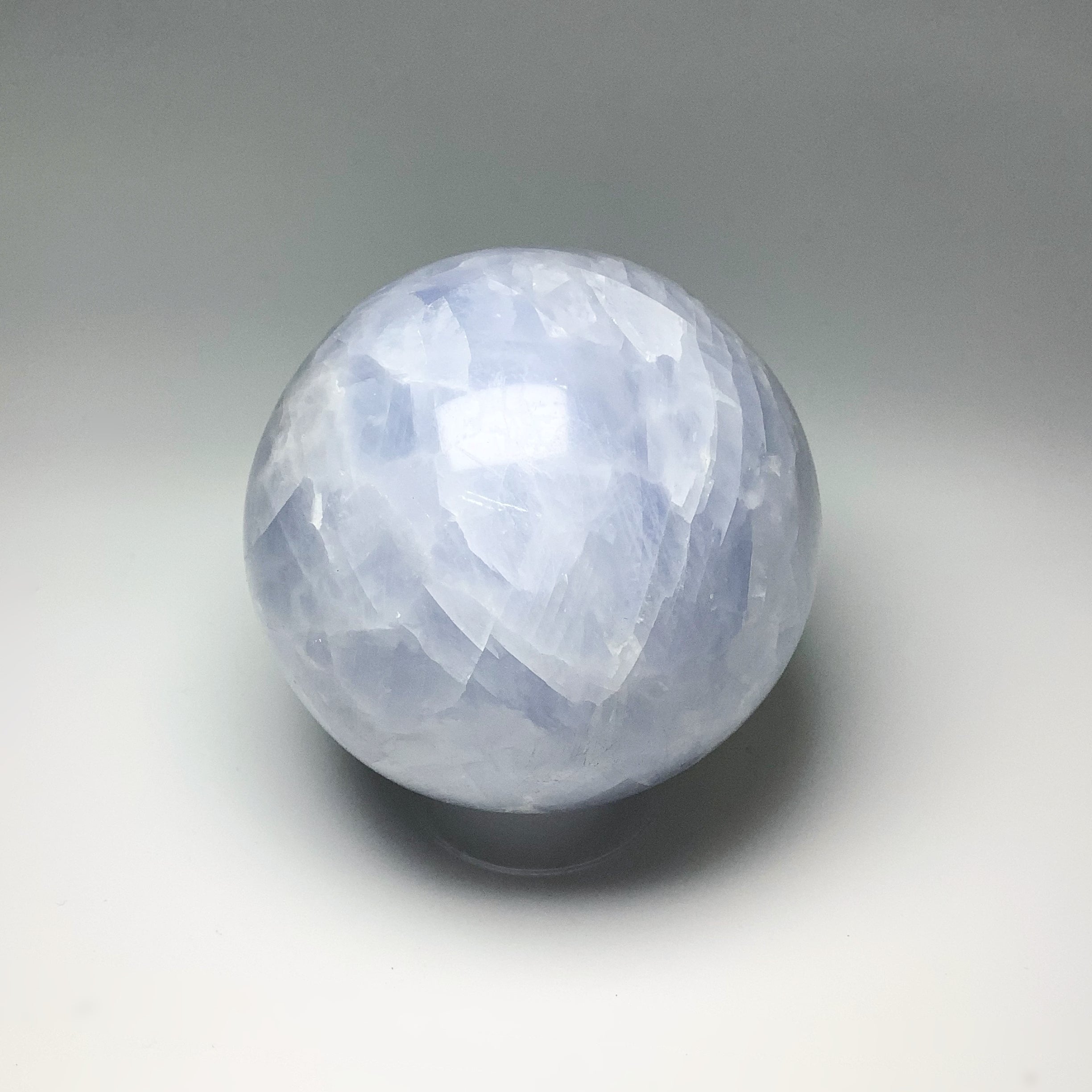 Carribean Calcite Sphere Ball , Blue Calcite Gemstone Crystal Stone -350Gram , 63*63 buy mm