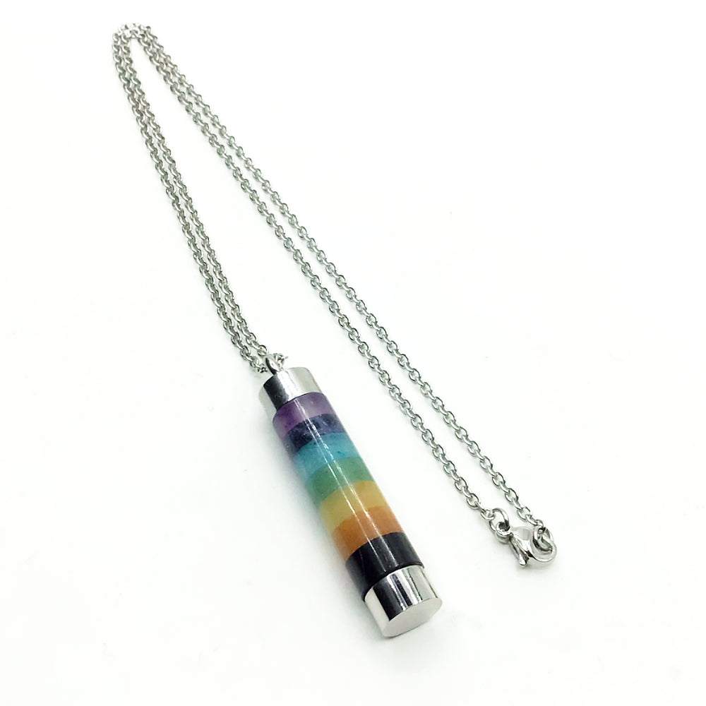 Chakra Essential Oil Diffuser Necklace