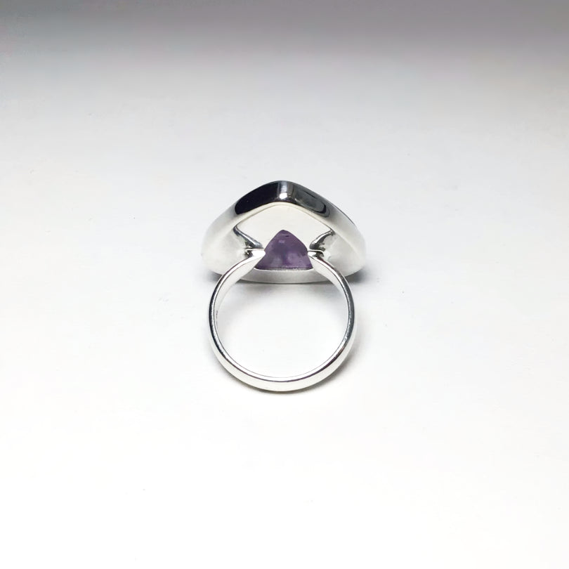 Trapiche Amethyst Ring