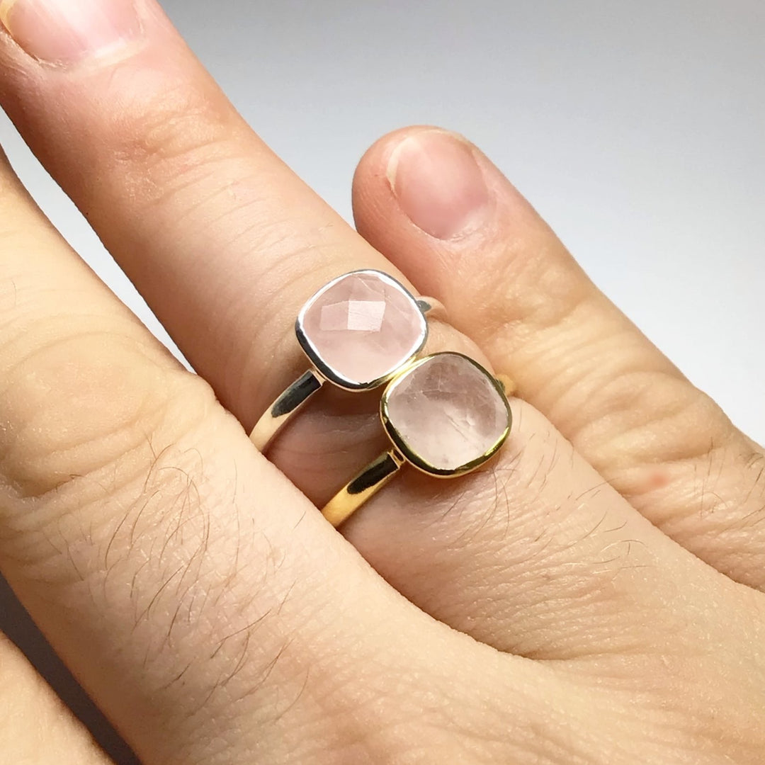 Rose Quartz Ring