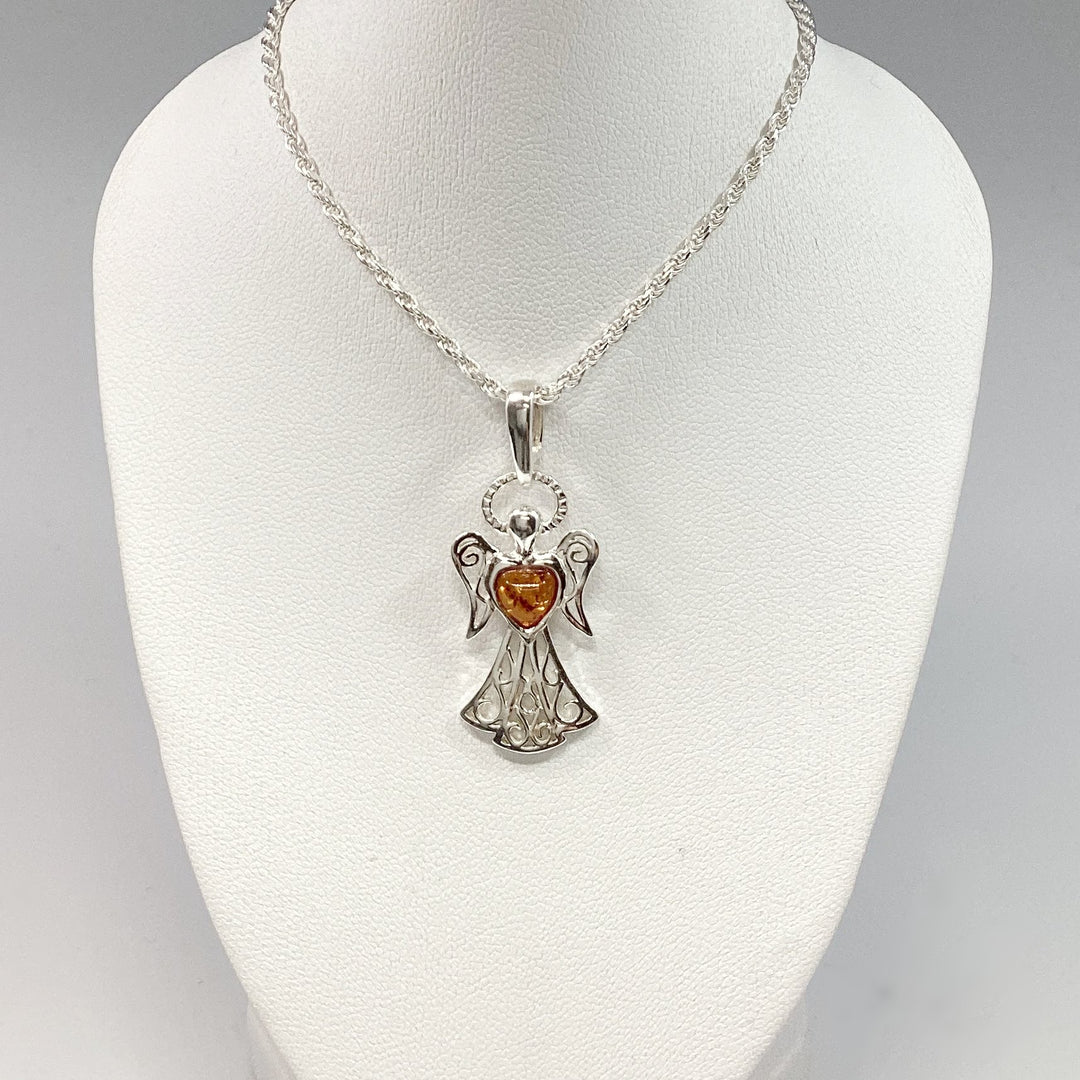 Cognac Amber Pendant