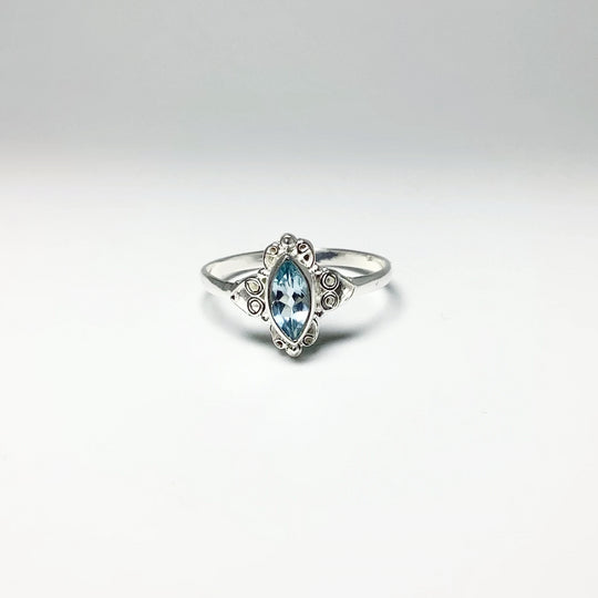 Blue Topaz Ring