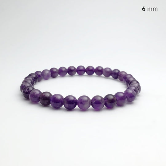 Amethyst Beaded Bracelet