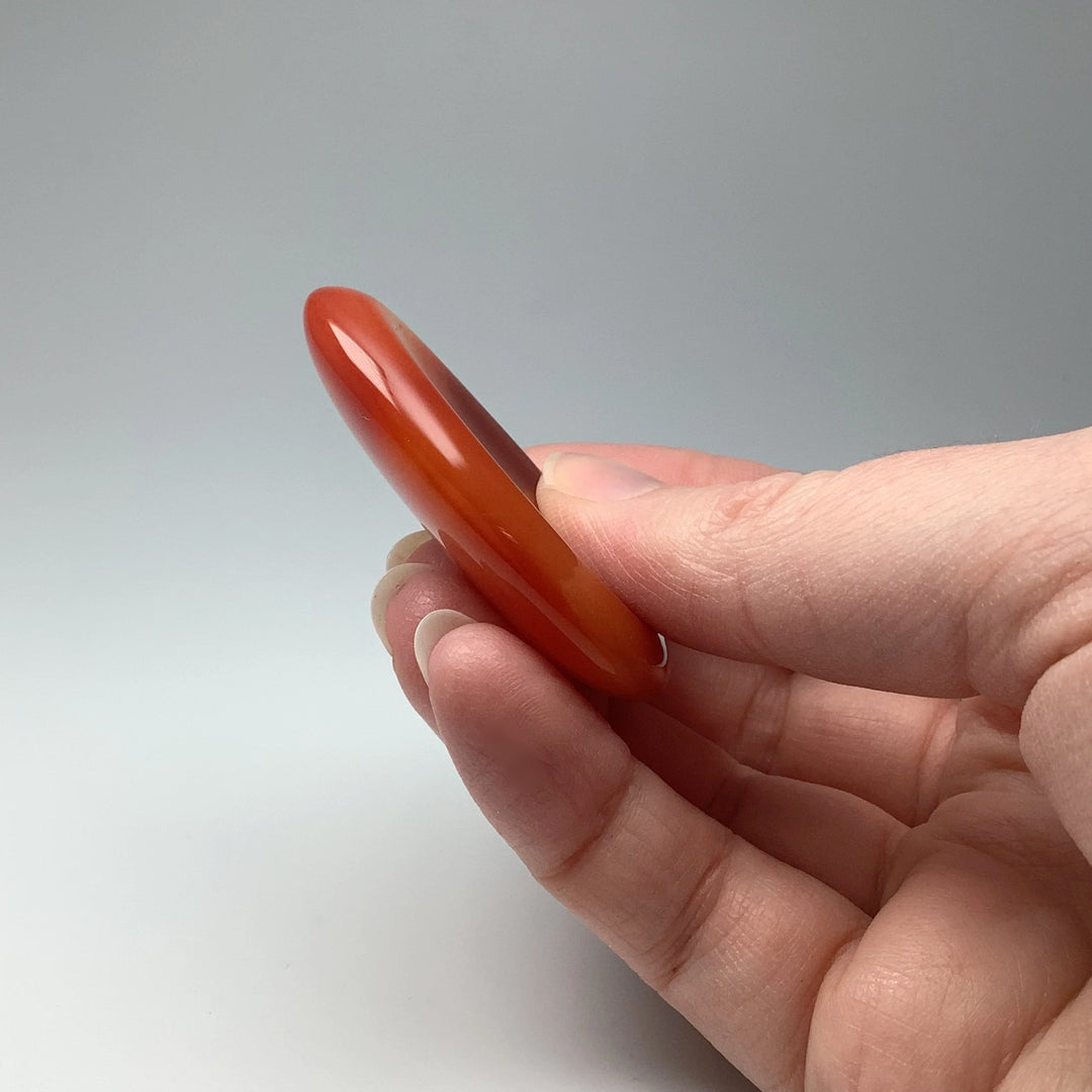 Worry Stone - Carnelian Agate