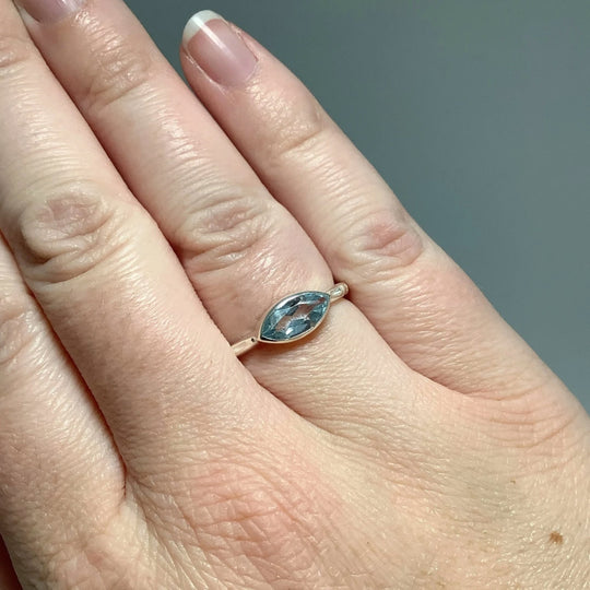 Blue Topaz Ring