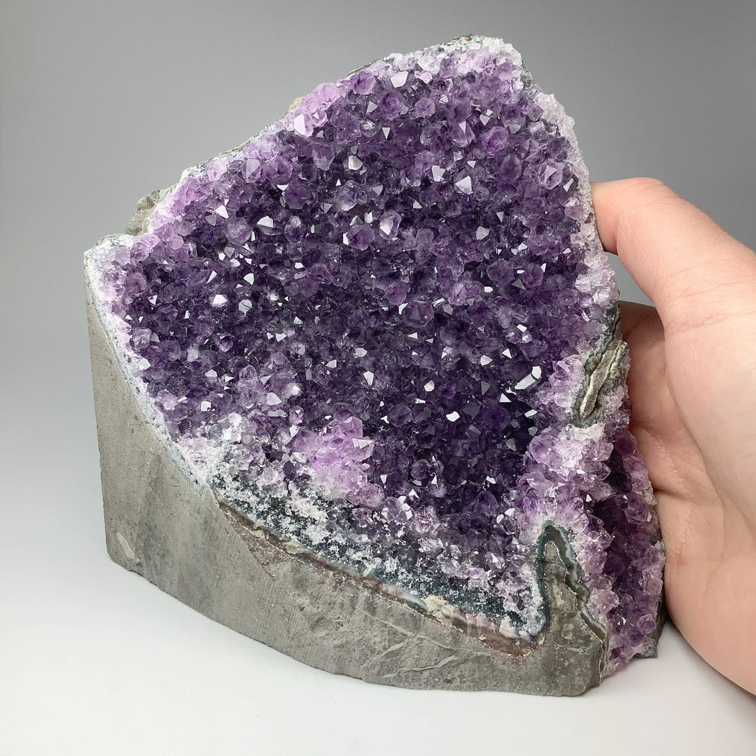 Amethyst Druze Cluster Stand Up