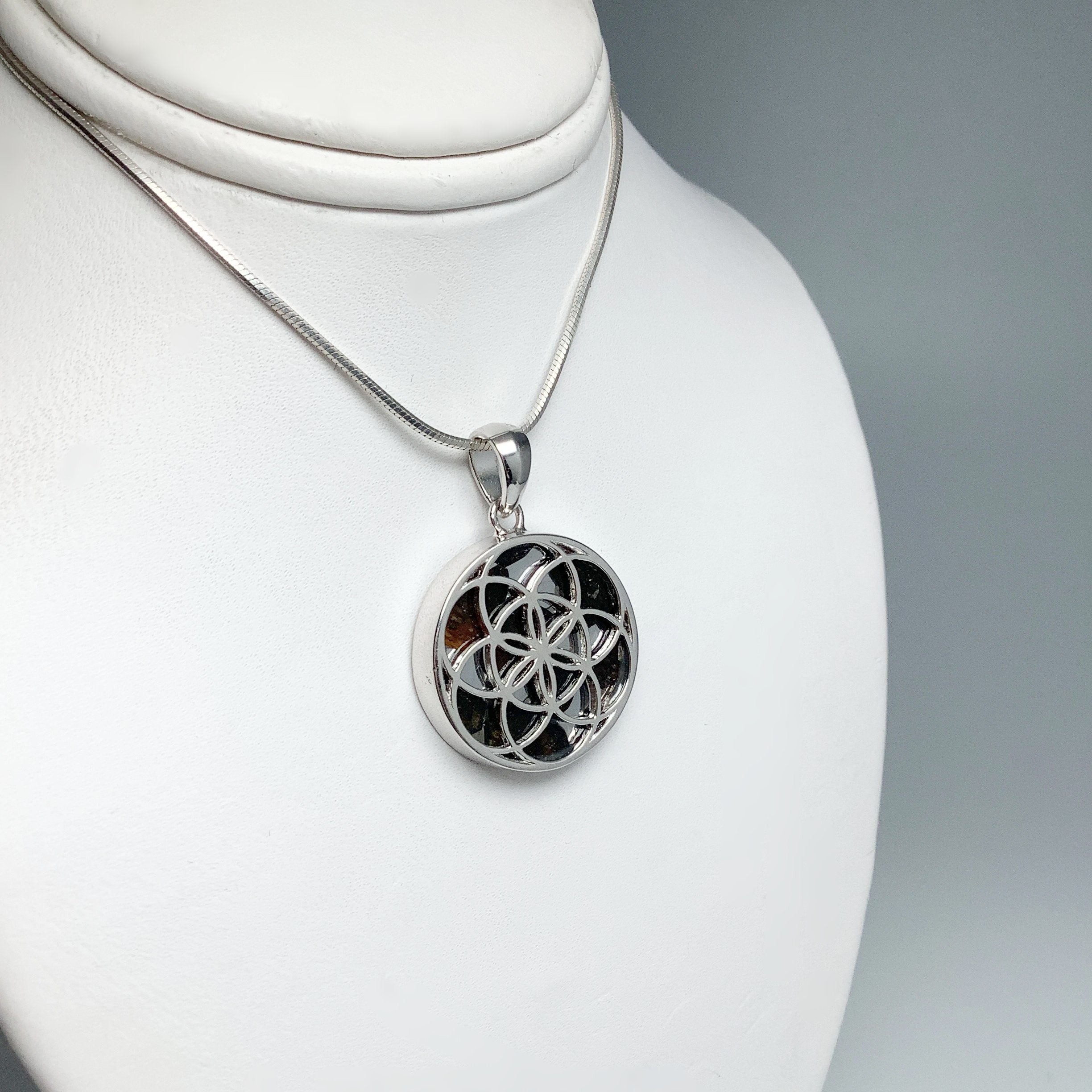 Sericho Meteorite Seed of Life Pendant