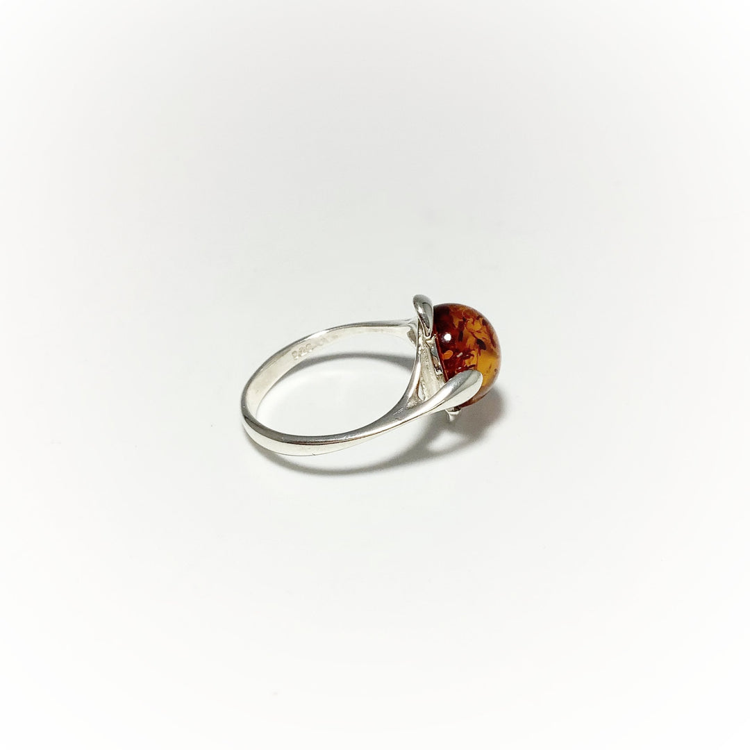 Cognac Amber Ring