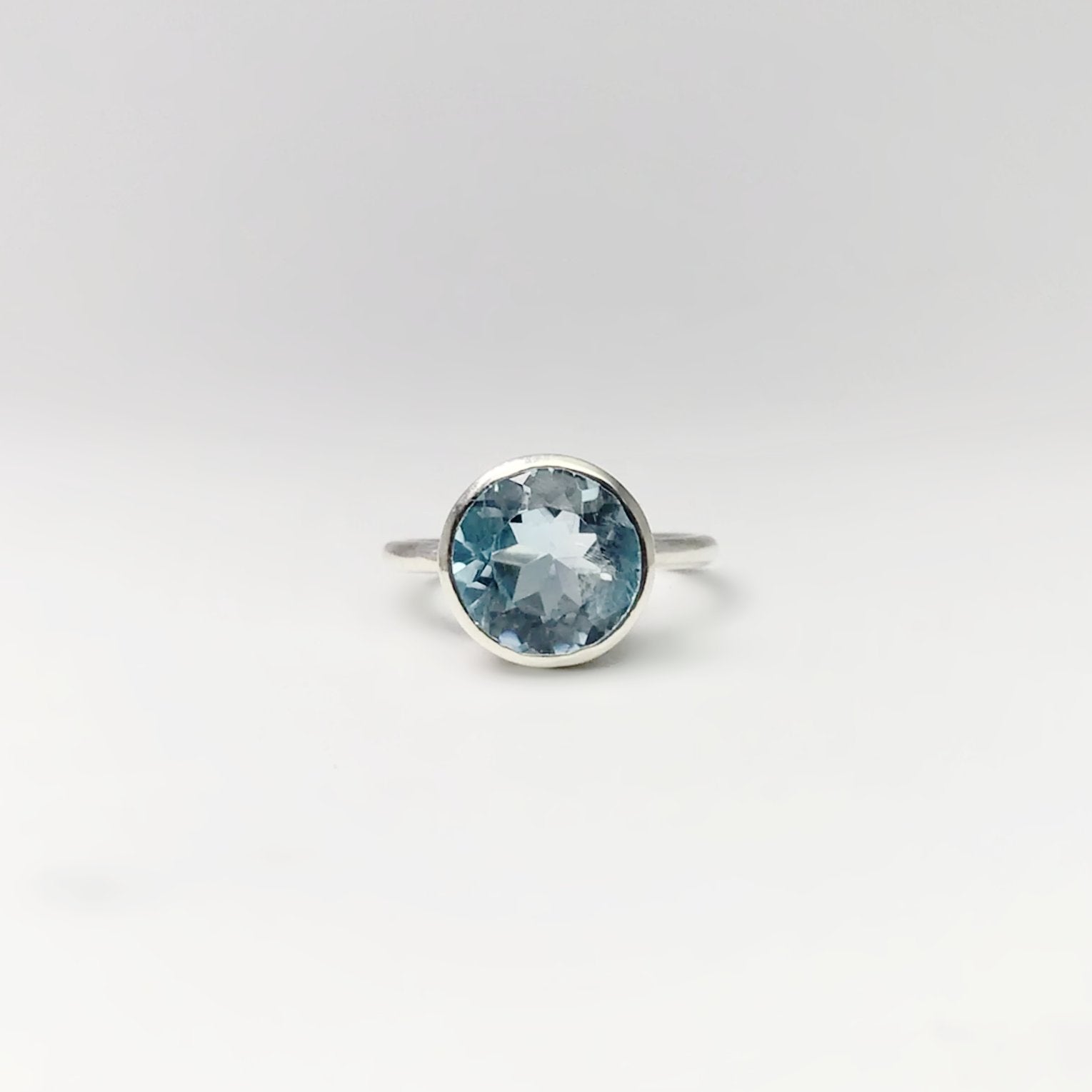 Blue Topaz Ring