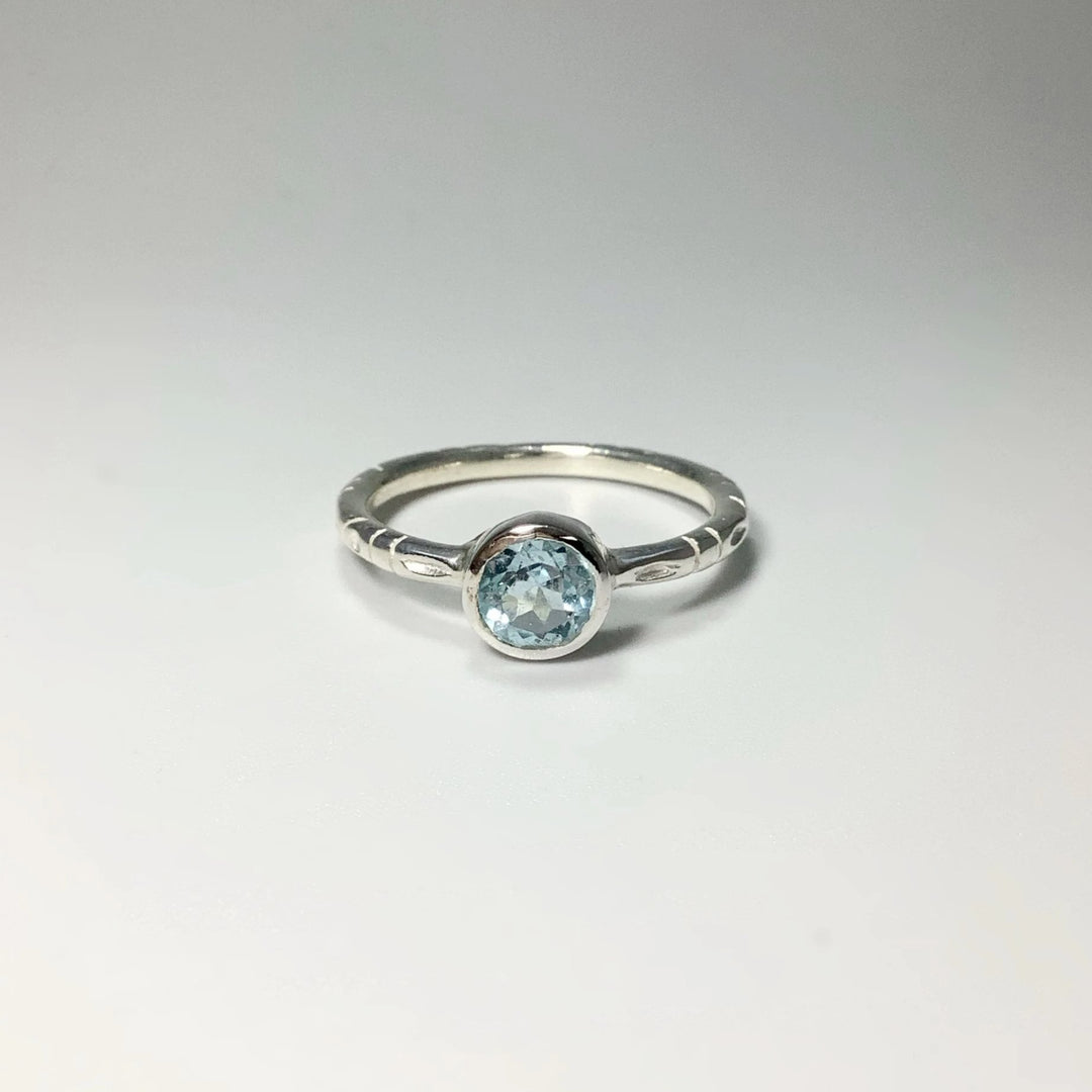 Blue Topaz Ring