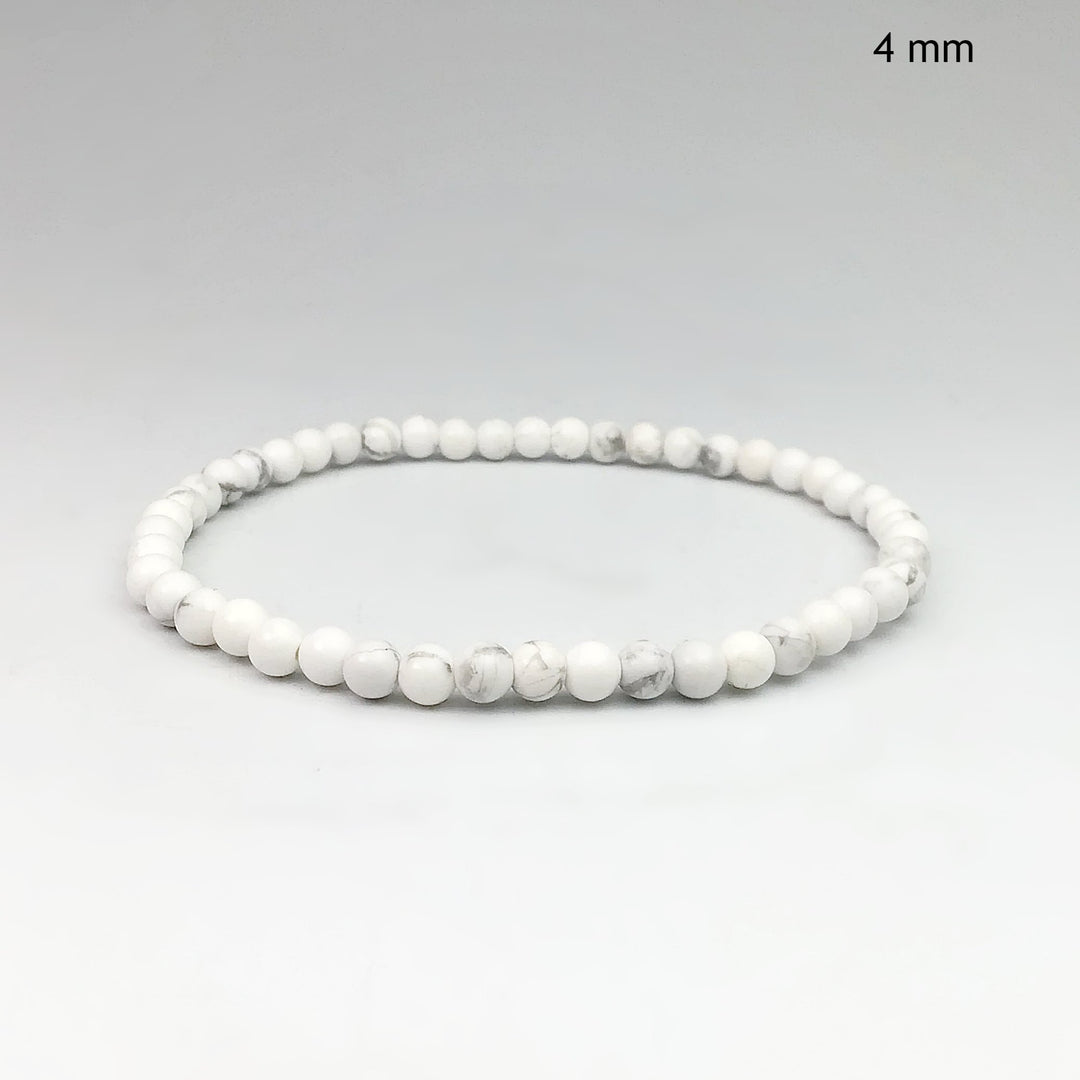 Howlite Beaded Bracelet