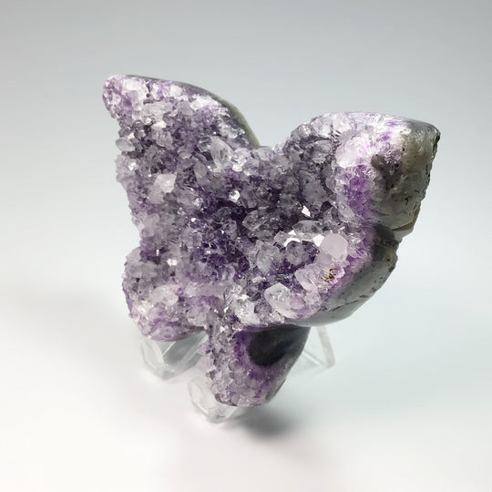 Amethyst Butterfly Druze Cluster