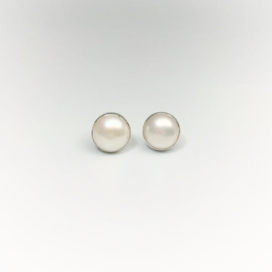 Pearl Stud Earrings