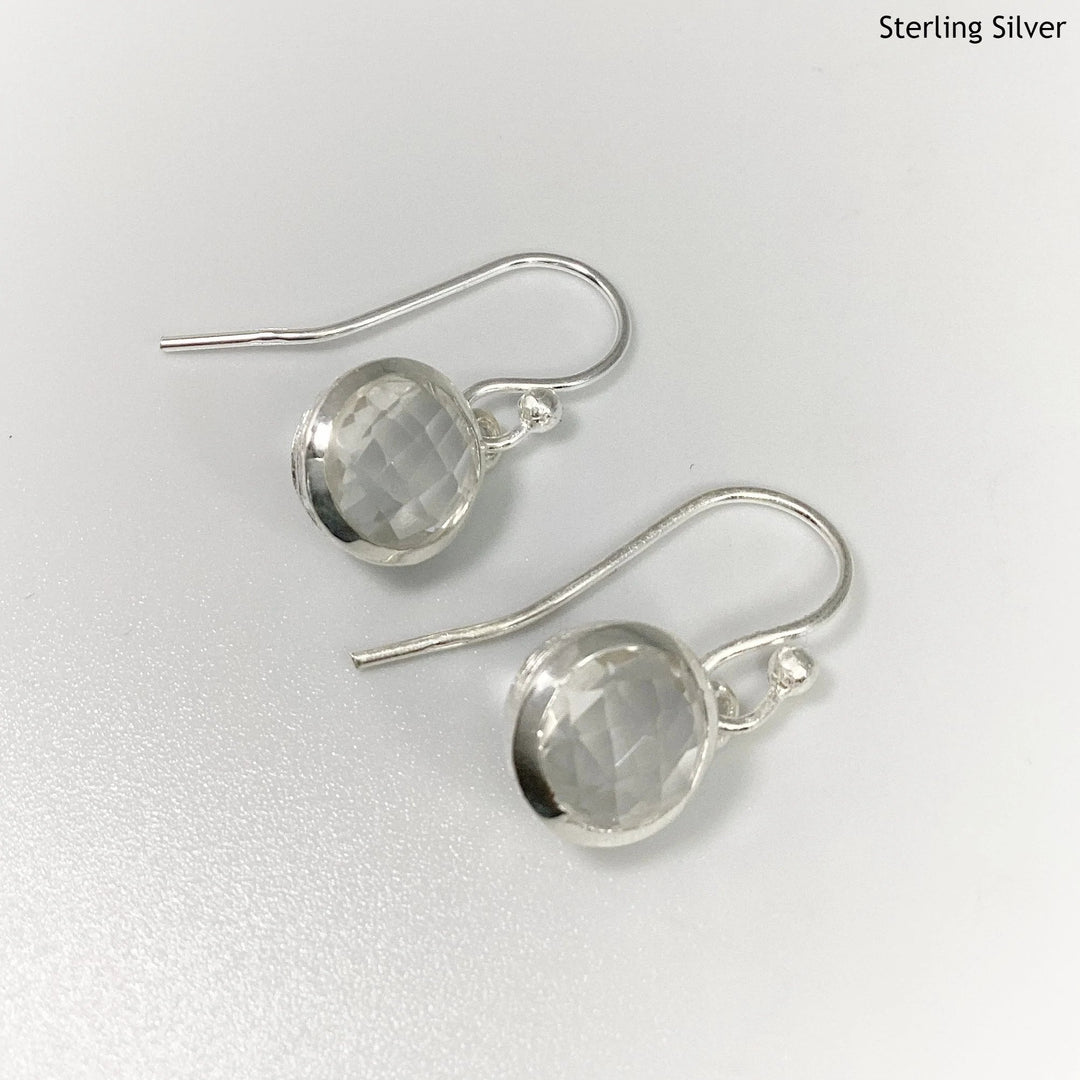 Quartz Dangle Earrings