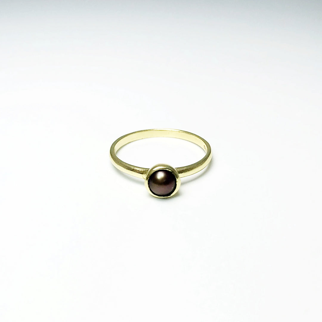 Tahitian Peacock Pearl Ring