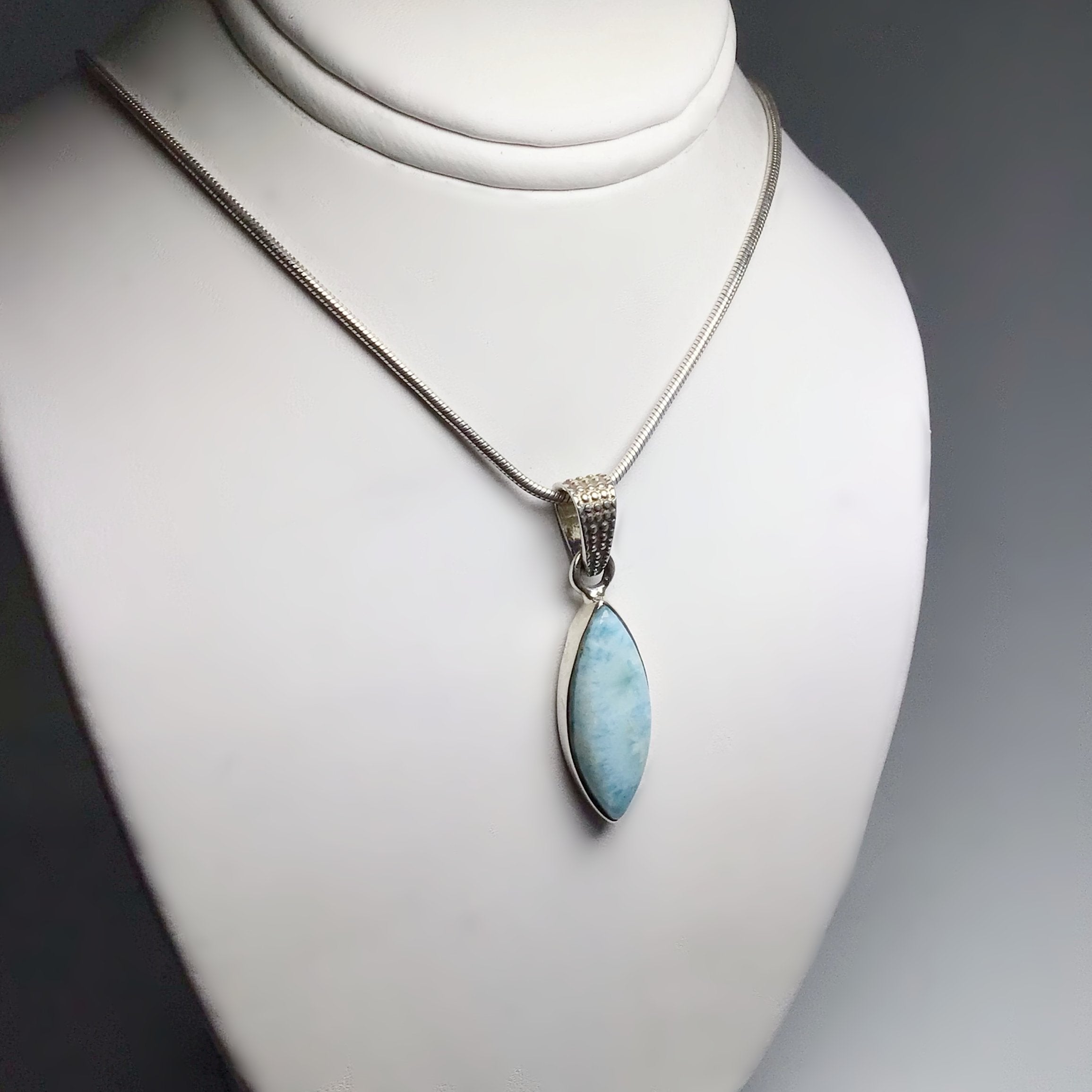 Larimar Pendant