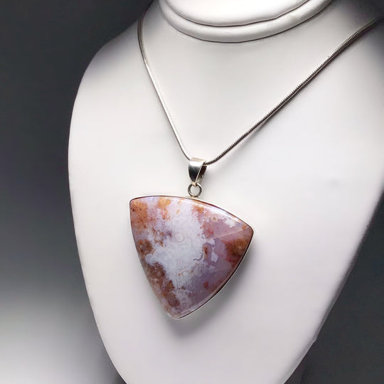 Crazy Lace Agate Pendant