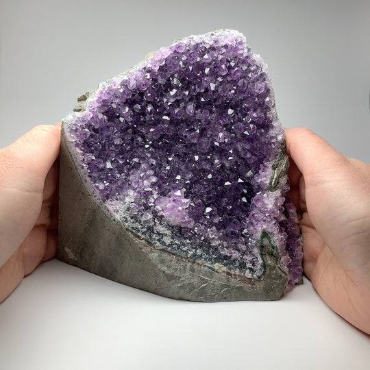 Amethyst Druze Cluster Stand Up