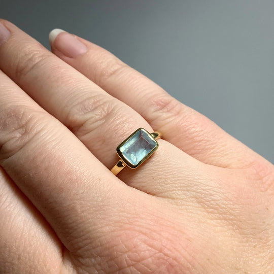 Aquamarine Ring