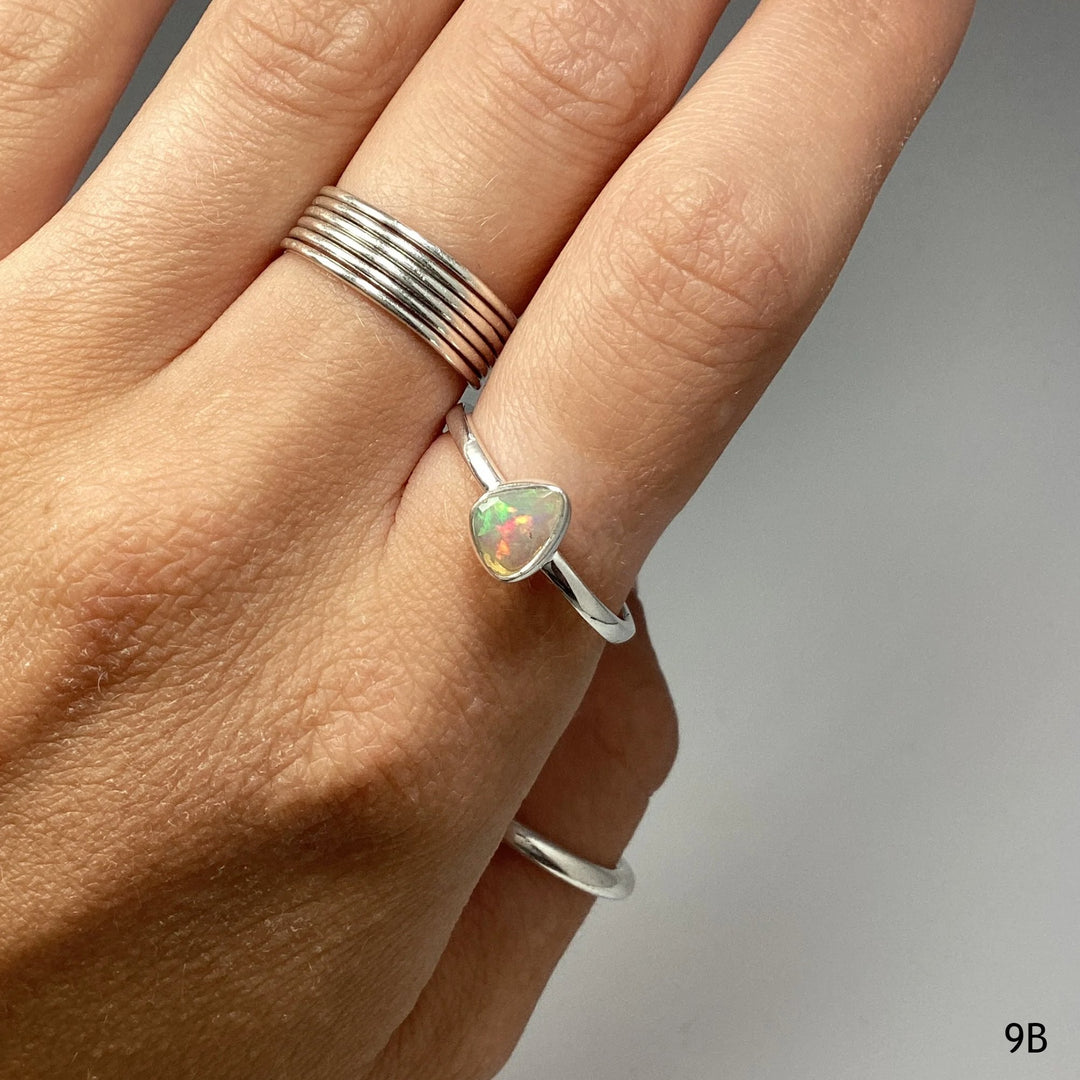 Ethiopian Fire Opal Ring