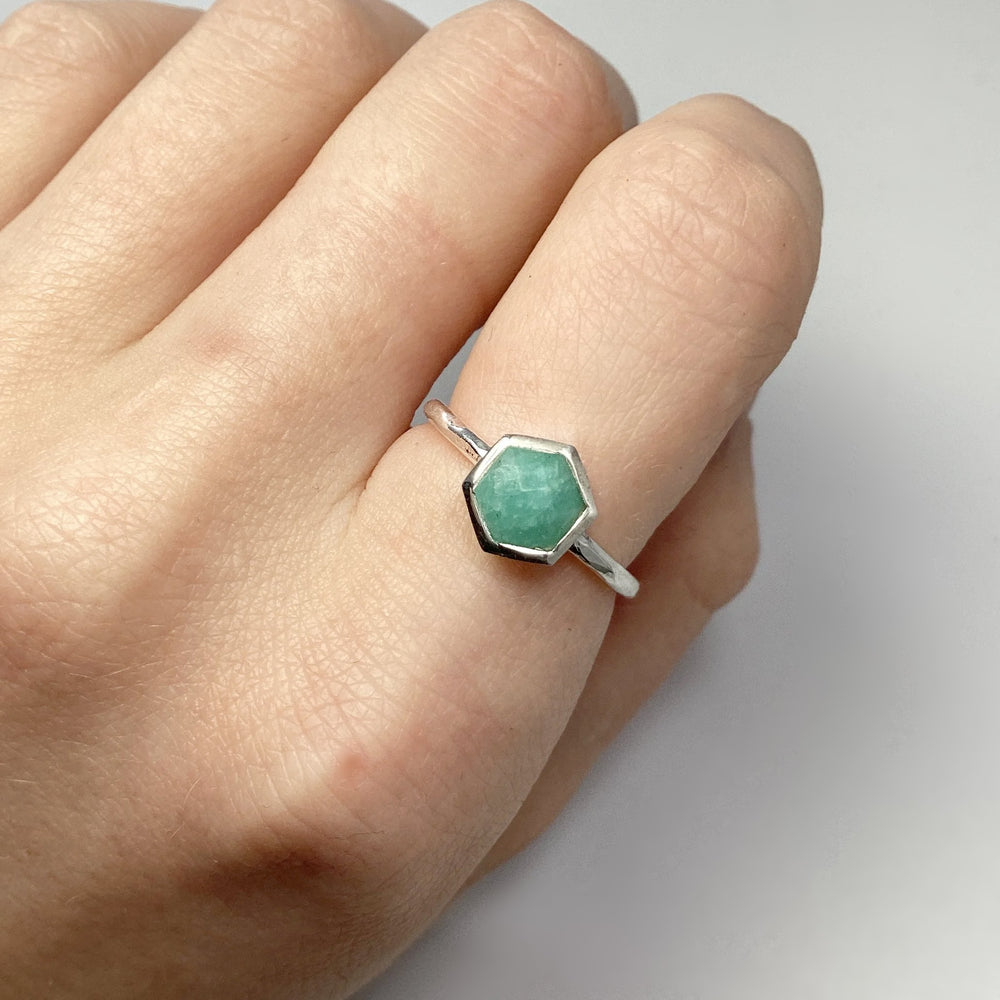 Amazonite Ring