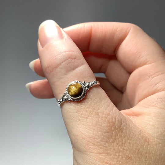 Tiger Eye Ring