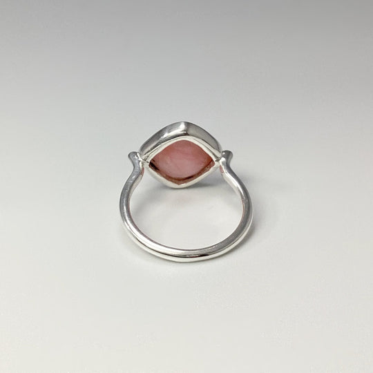 Pink Peruvian Opal Ring