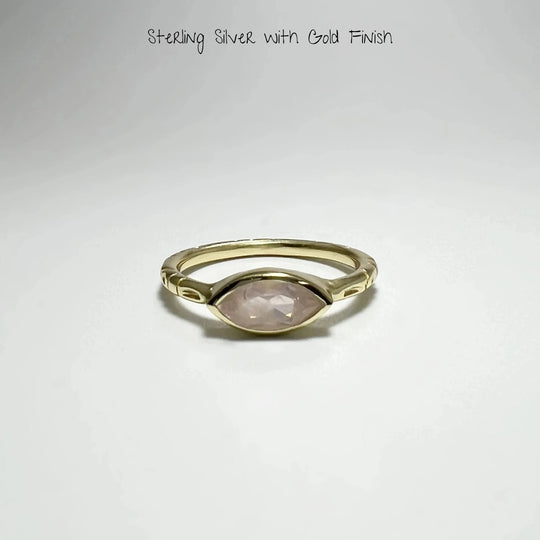 Rose Quartz Ring