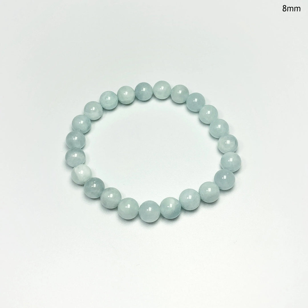 Aquamarine Beaded Bracelet