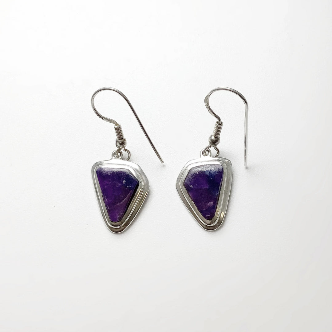 Sugilite Dangle Earrings