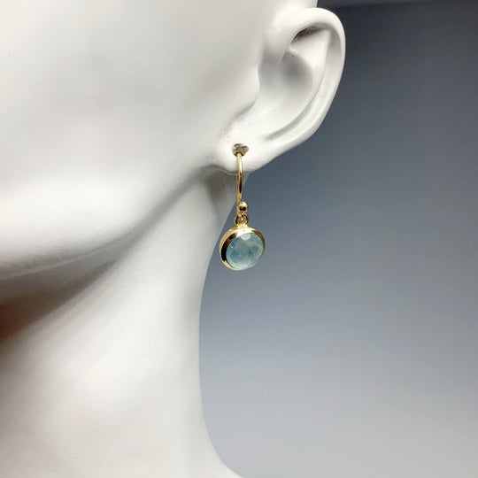 Aquamarine Dangle Earrings