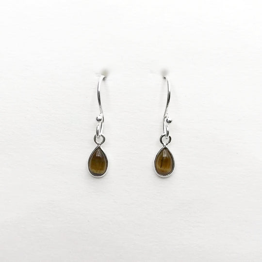 Tiger Eye Dangle Earrings