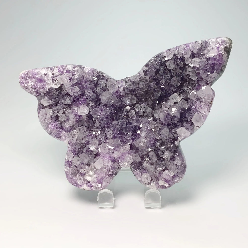 Amethyst Butterfly Druze Cluster