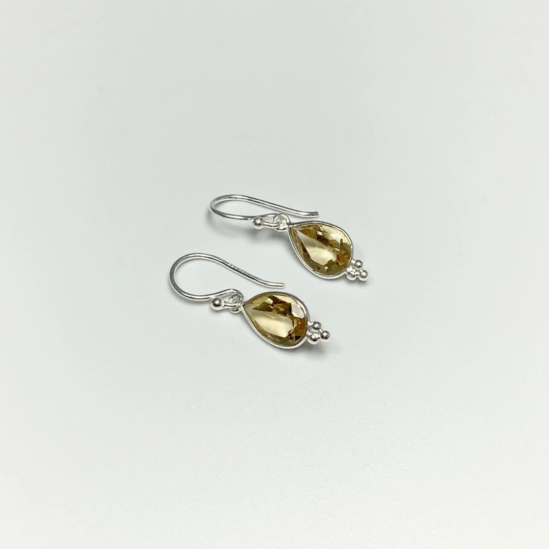 Citrine Dangle Earrings