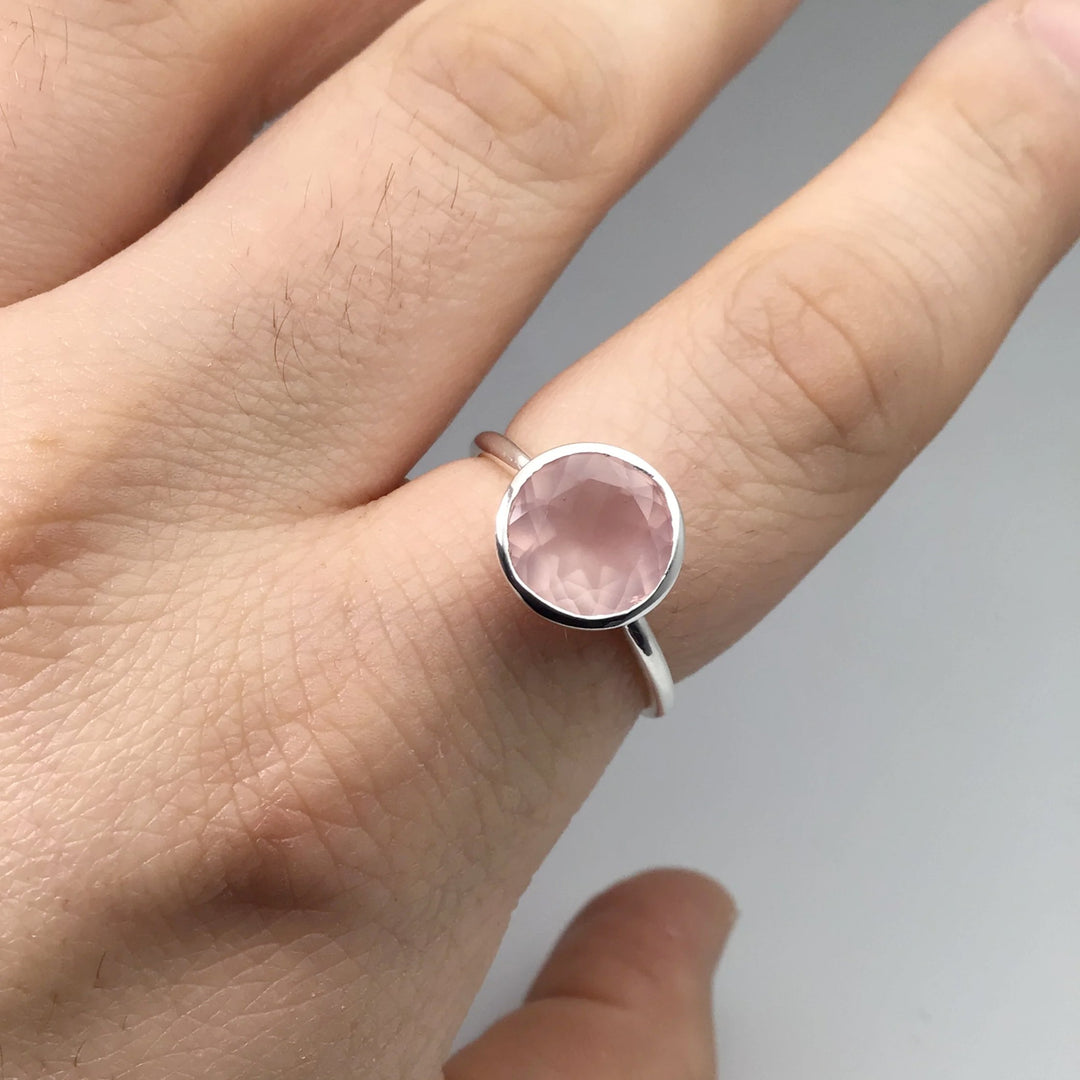 Rose Quartz Ring