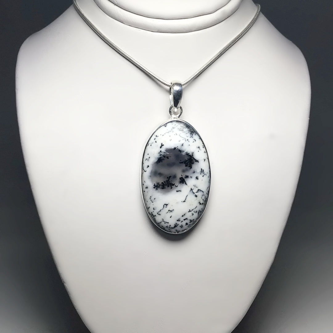 Dendritic Opal Pendant