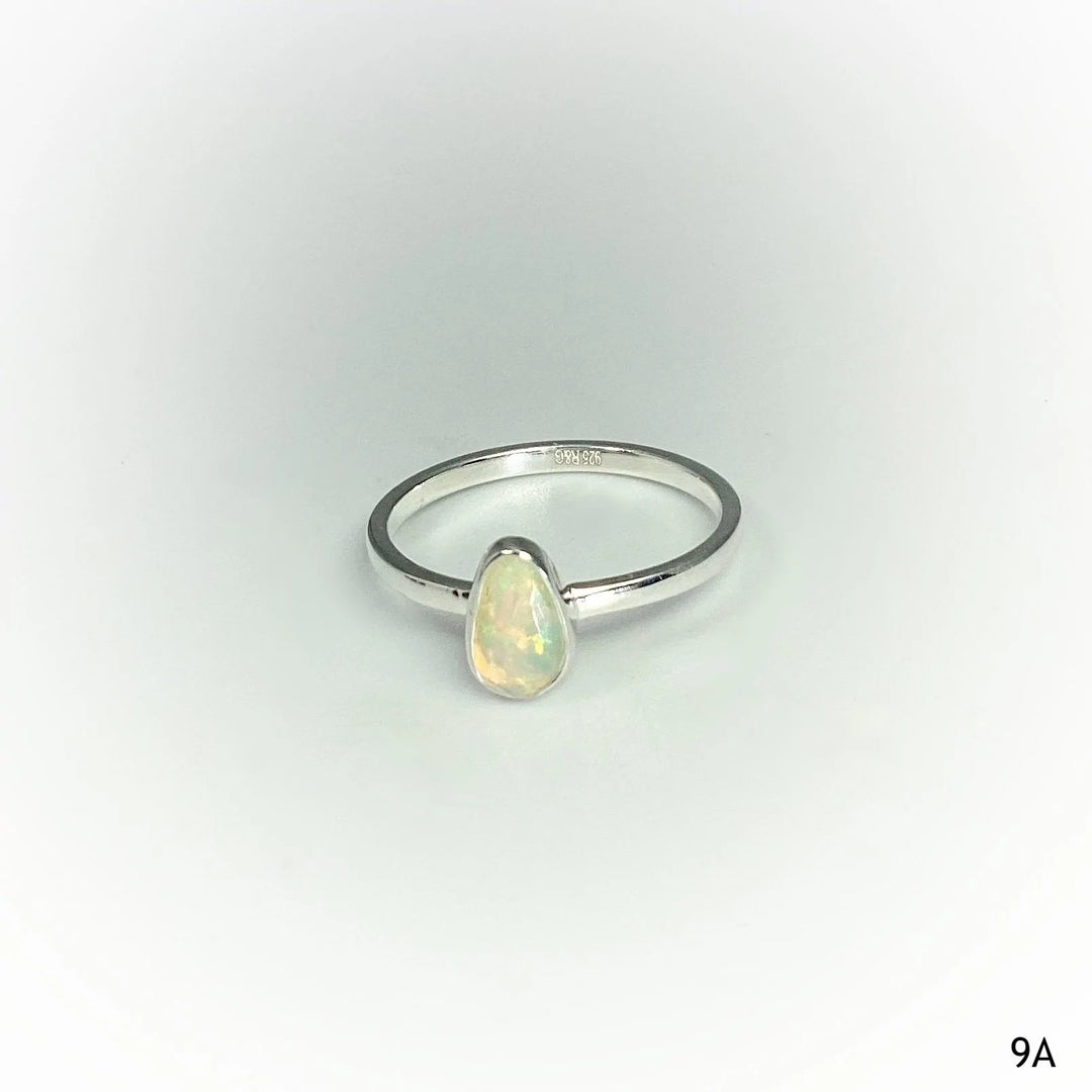 Ethiopian Fire Opal Ring