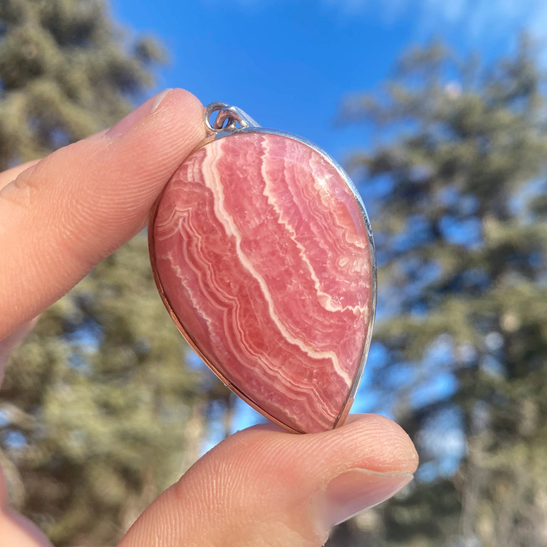 Rhodocrosite Pendant