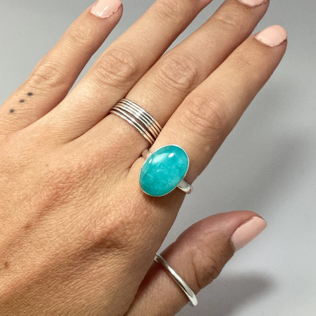 Amazonite Ring