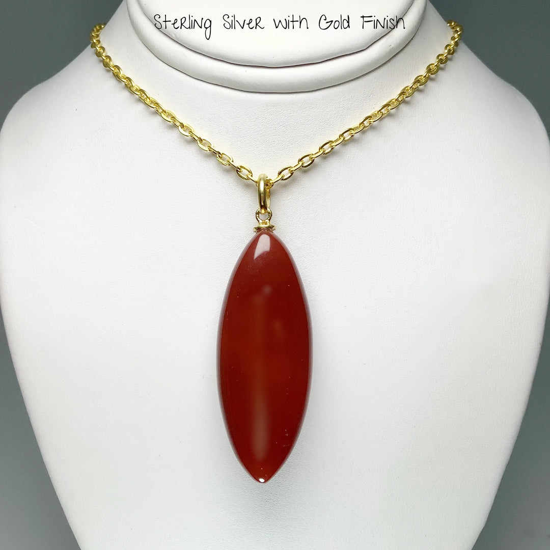 Carnelian Agate Pendant