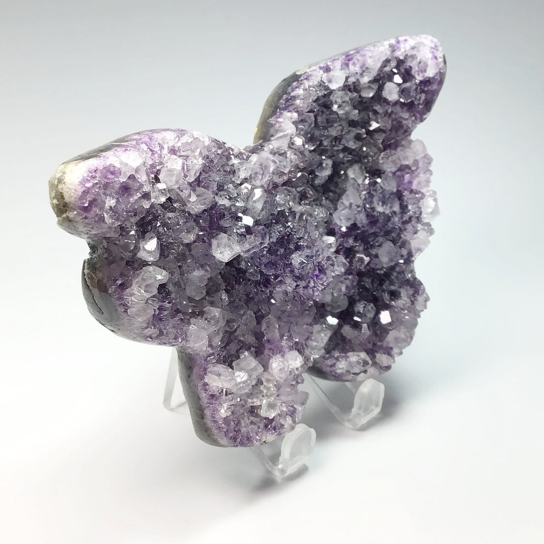 Amethyst Butterfly Druze Cluster