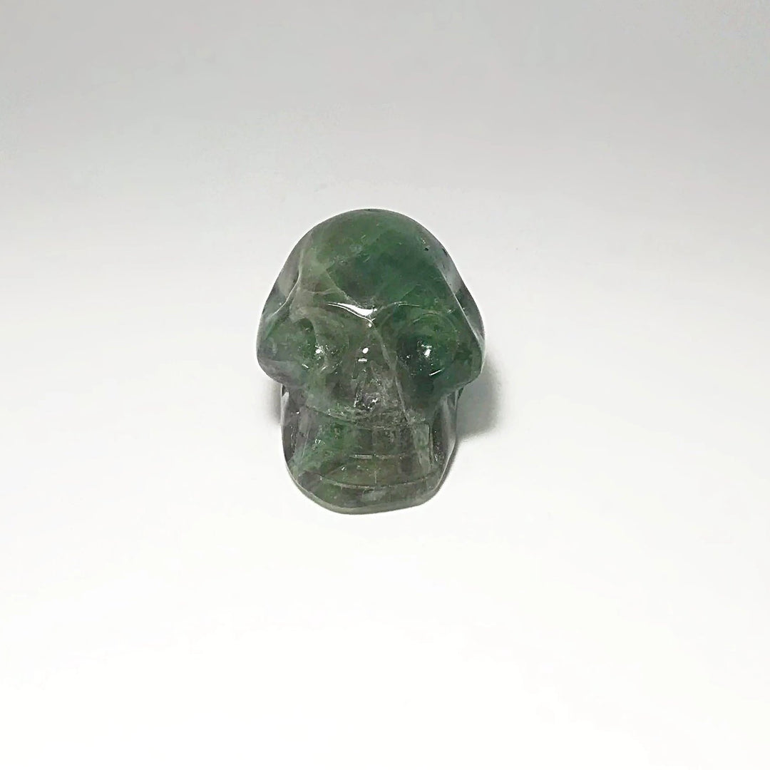 Carved Fluorite Skull