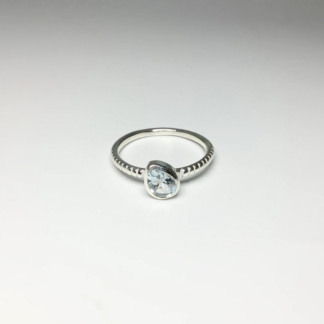 Blue Topaz Ring