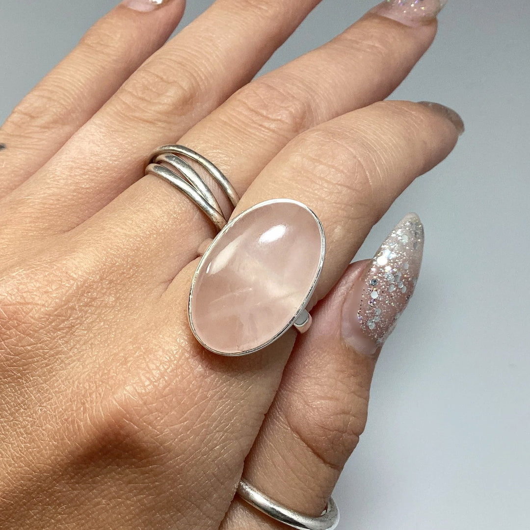 Rose Quartz Ring