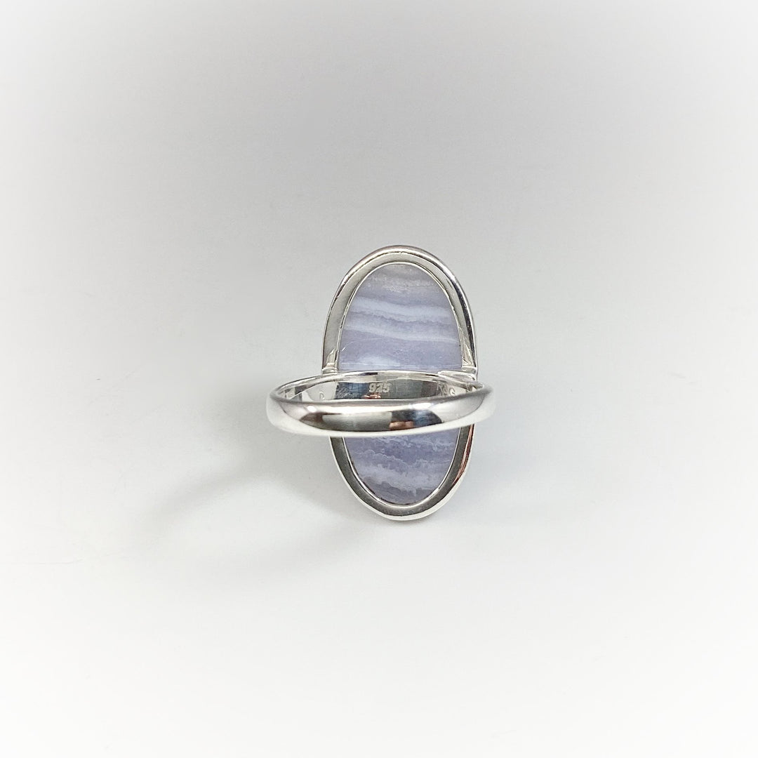 Blue Lace Agate Ring