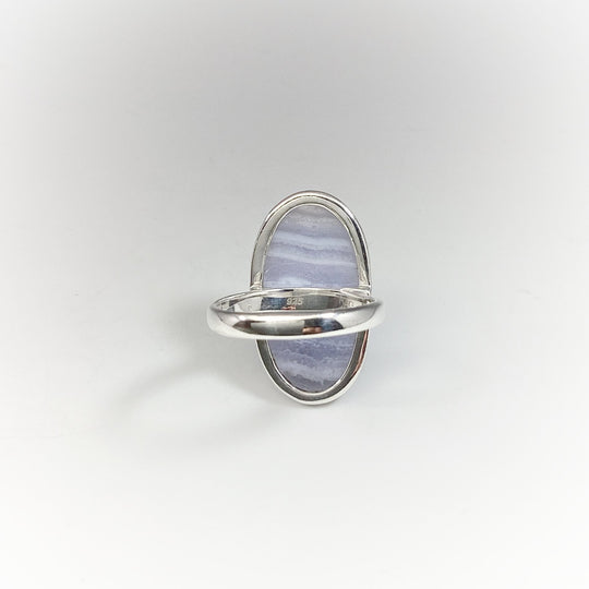 Blue Lace Agate Ring