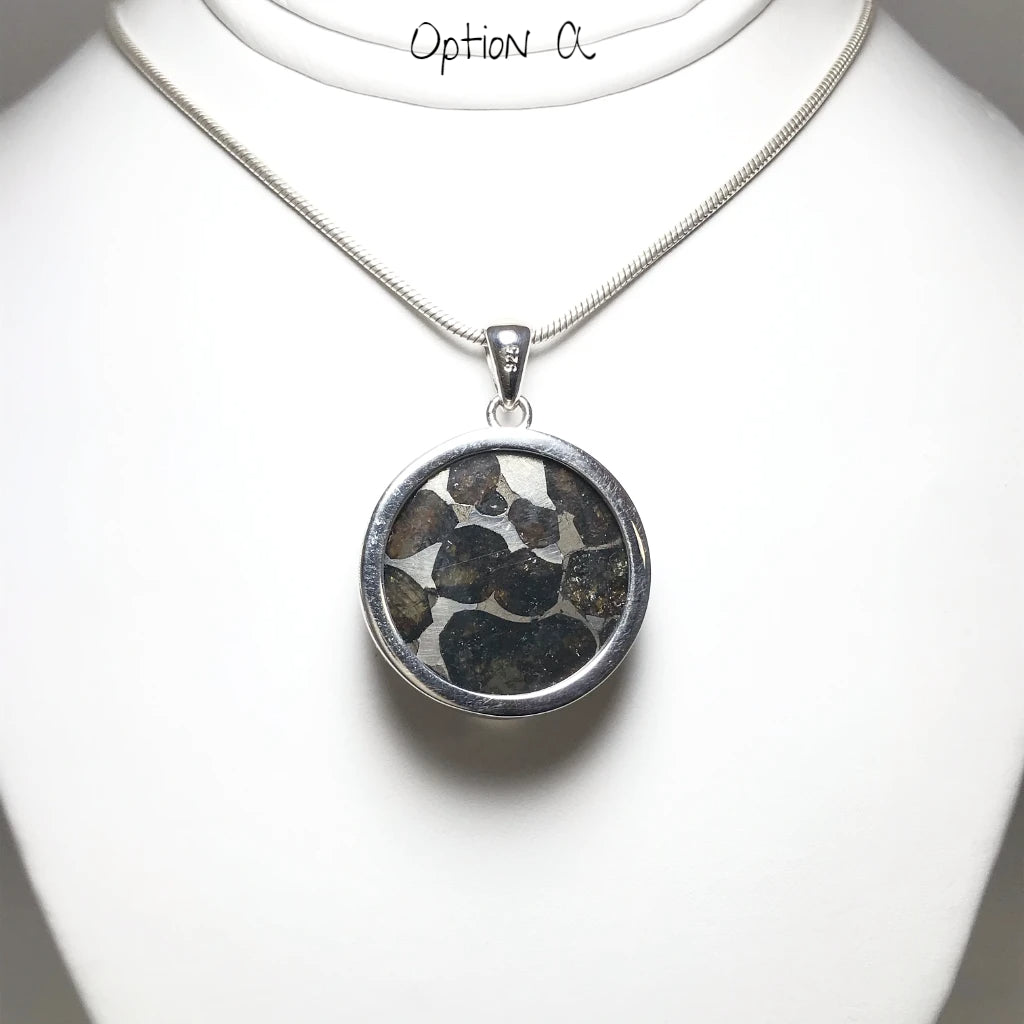 Sericho Meteorite Pendant