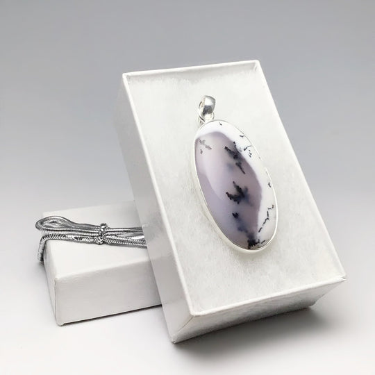 Dendritic Opal Pendant