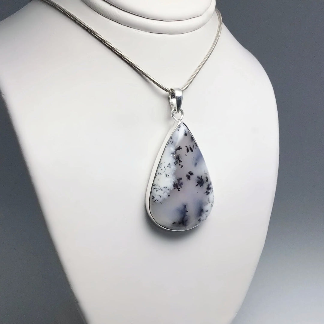 Dendritic Opal Pendant